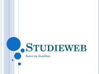 Studieweb