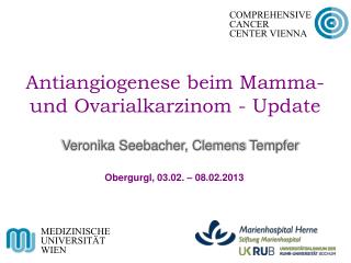 Antiangiogenese beim Mamma- und Ovarialkarzinom - Update