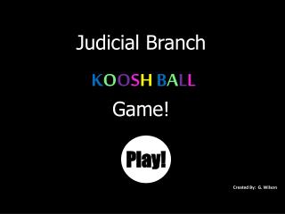 Judicial Branch