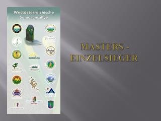 Masters - Einzelsieger