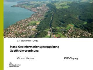 Othmar Hiestand AV93-Tagung