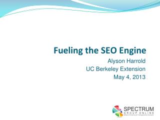 Fueling the SEO Engine