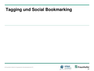 Tagging und Social Bookmarking