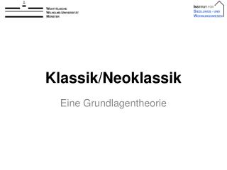 Klassik/Neoklassik