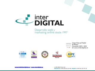 Jorge Pascual Nadal @ JPasku Consultor SEM | SEO En Interdigital.es