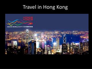 Travel in Hong Kong