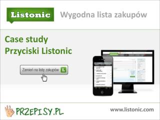 Case study Przyciski Listonic