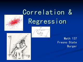 Correlation &amp; Regression