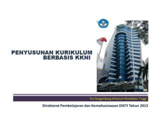 Tim Pengembang Krikulum Pendidikan Tinggi