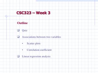 CSC323 – Week 3