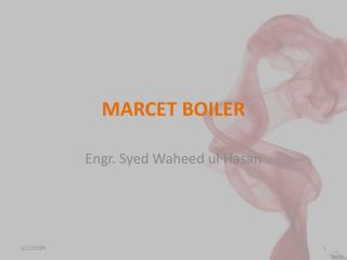 MARCET BOILER