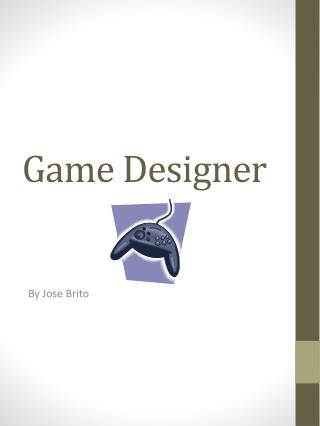 Game Designer