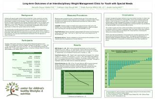 Long-term Outcomes of an Interdisciplinary Weight Management Clinic for Youth with Special Needs