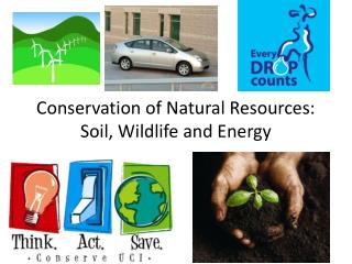 Conservation of Natural Resources: Soil, Wildlife and Energy