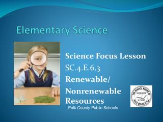 Elementary Science