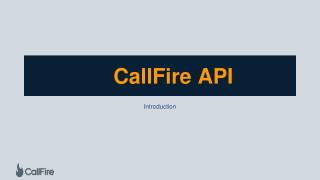 CallFire API