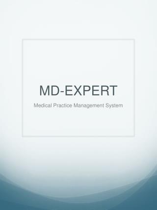 MD-EXPERT