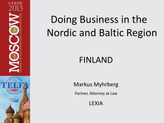 Doing Business in the Nordic and Baltic Region