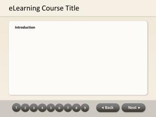 eLearning Course Title