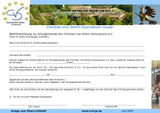 Christian-von-Dohm-Gymnasium Goslar
