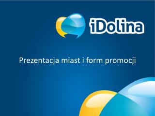 Prezentacja miast i form promocji