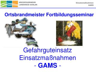 Gefahrguteinsatz Einsatzmaßnahmen - GAMS -