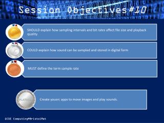 Session Objectives #10