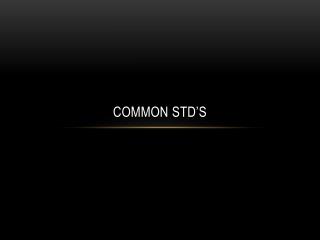 Common STD’s