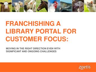 FRANCHISHING A LIBRARY PORTAL FOR CUSTOMER FOCUS: