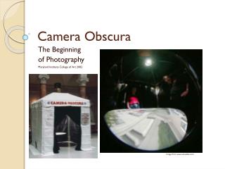 Camera Obscura