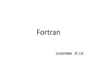 Fortran