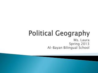 Political Geography