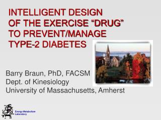 INTELLIGENT DESIGN OF THE EXERCISE “DRUG” TO PREVENT/MANAGE TYPE-2 DIABETES