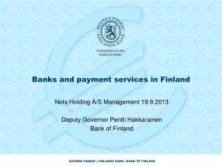 Banks and payment services in Finland