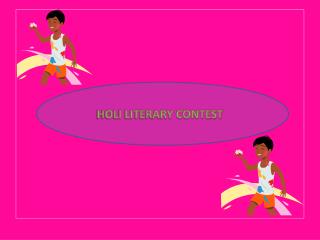 HOLI LITERARY CONTEST