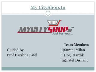 My CityShop.In