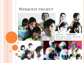 Webquest project