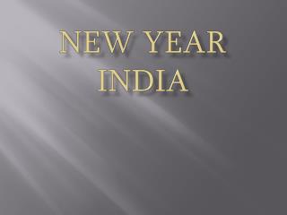 New Year India
