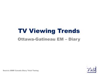 TV Viewing Trends