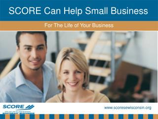 SCORE Can Help Small Business