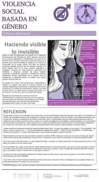 Violencia Emocional