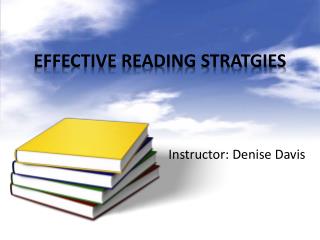 EFFECTIVE READING STRATGIES