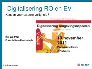 Digitalisering RO en EV