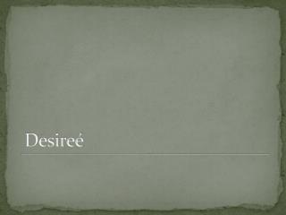 Desireé