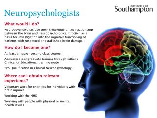 Neuropsychologists