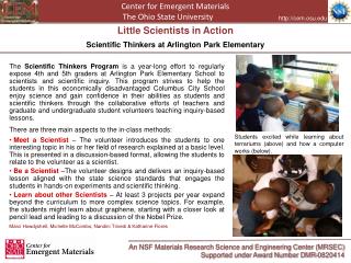 An NSF Materials Research Science and Engineering Center (MRSEC)