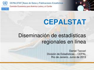 CEPALSTAT D iseminación de estadísticas regionales en línea