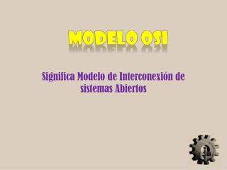 MODELO OSI