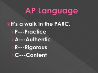 AP Language