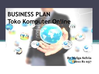 BUSINESS PLAN Toko Komputer Online